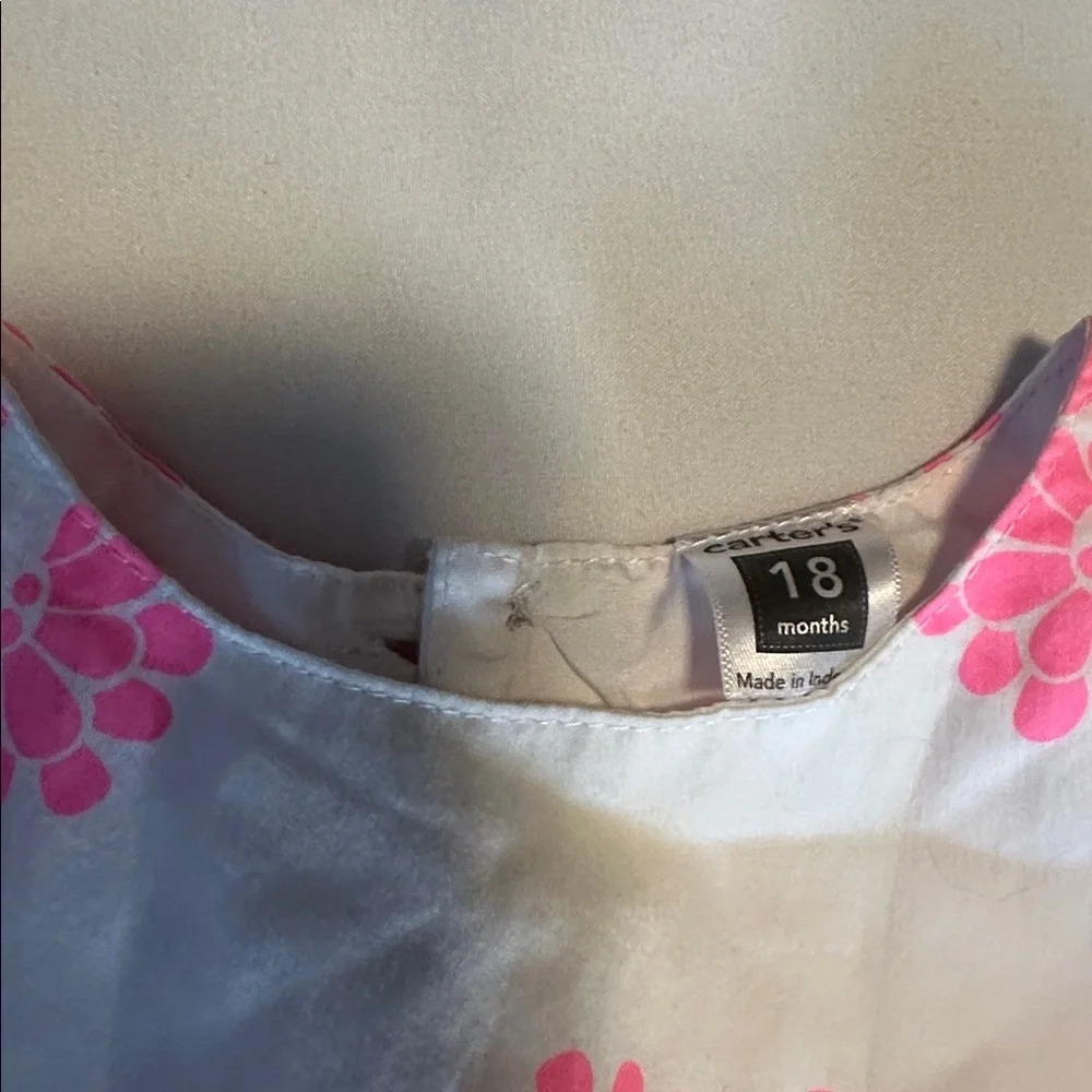 Carter's Pink Floral Dress
